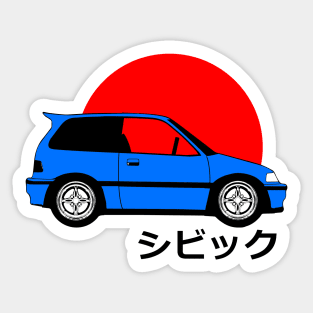 Civic EF Sticker